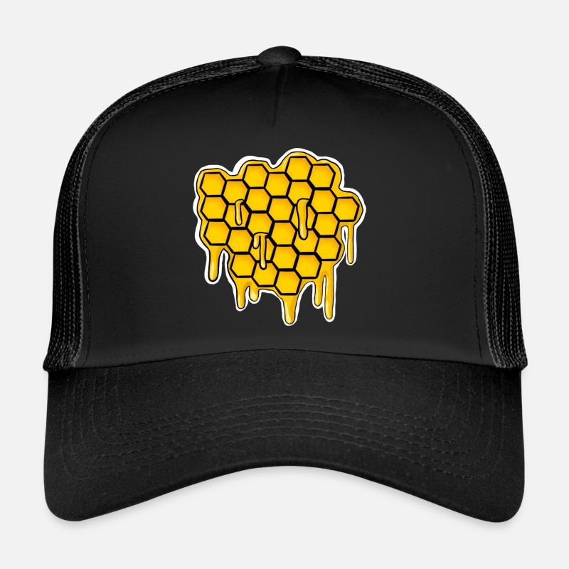Honigwabe Imker Honig Herstellung Trucker Cap