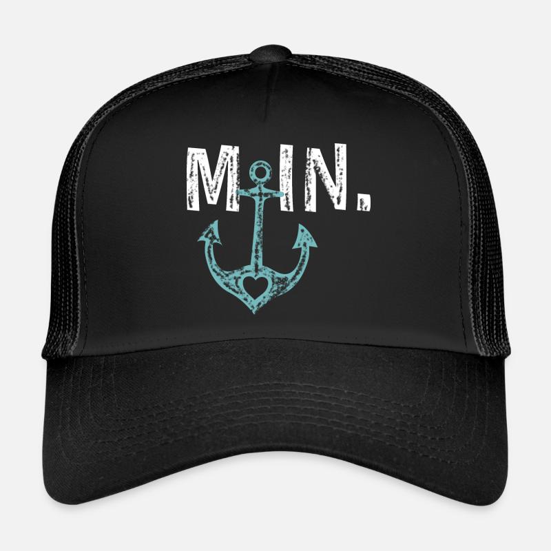 Moin Anker Seefahrt Design Geschenkidee Trucker Cap