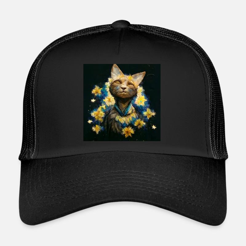 Katze - Engel - Transformation Trucker Cap