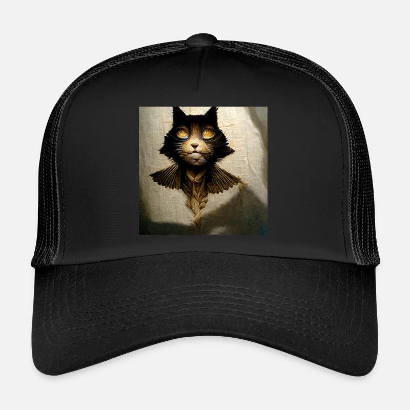 Katze - Engel - Transformation Trucker Cap