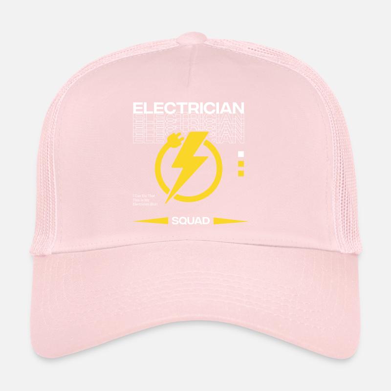 Voltage Circuits Electro Electrician Craftsmen Trucker Cap