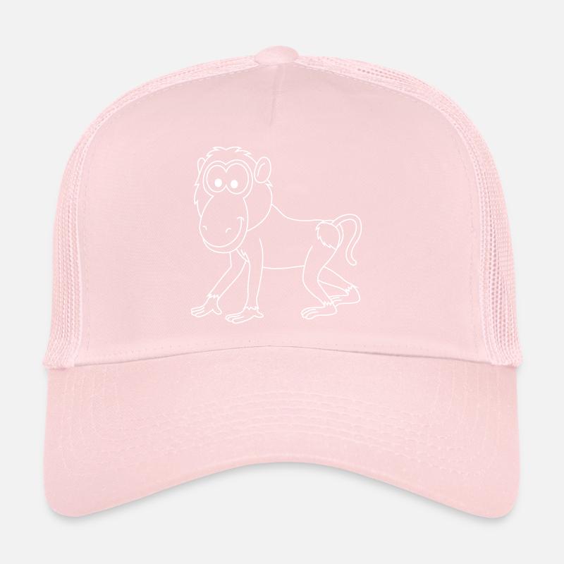 Monkey monkey comic Trucker Cap