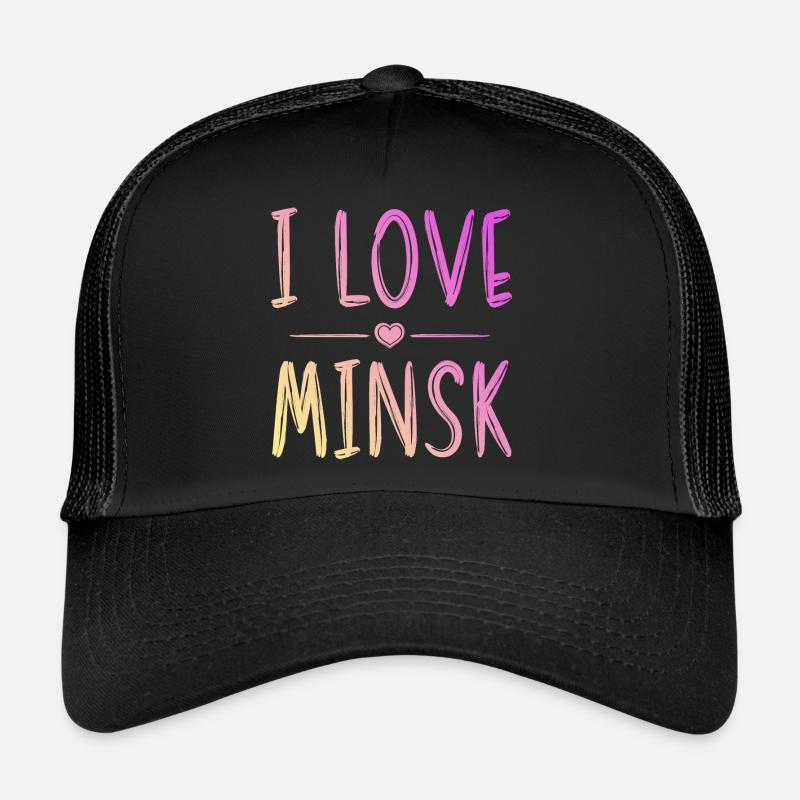 J’aime Minsk Casquette trucker 