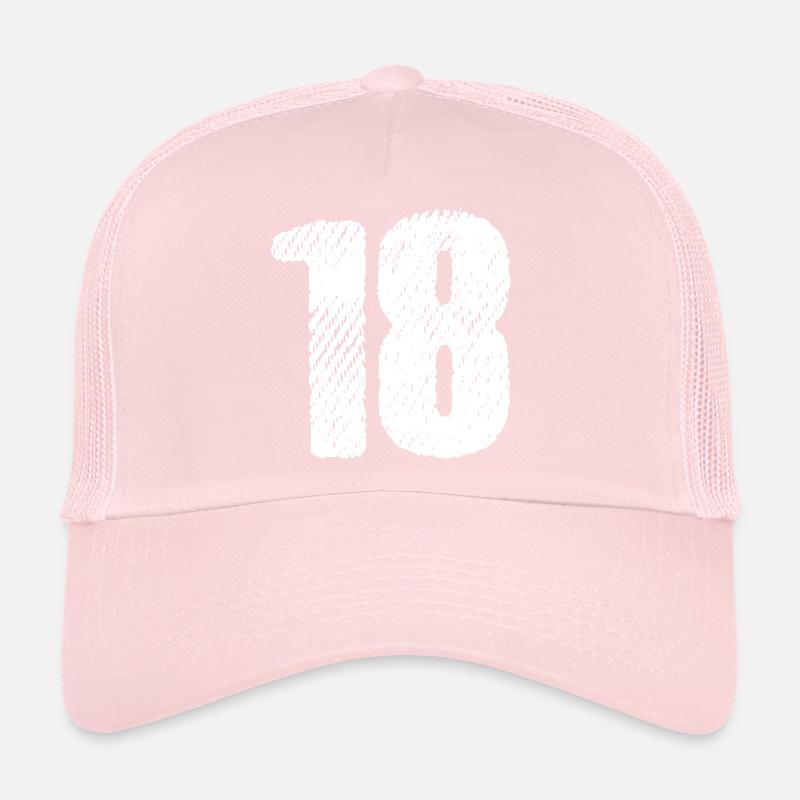 Maillot à 18 chiffres Casquette trucker 