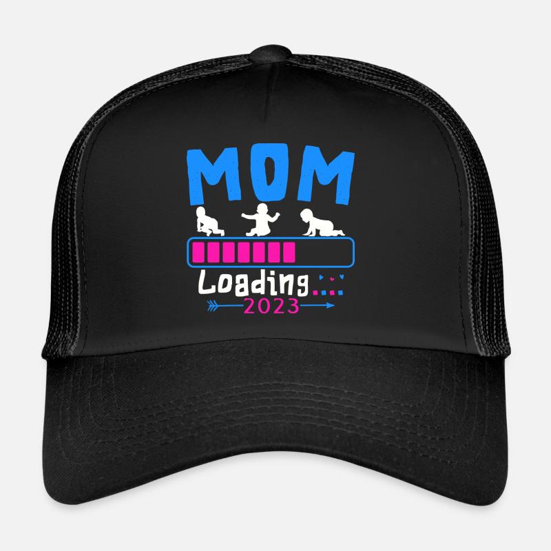 Mama loading 2023, werdende Mutter 2023 Trucker Cap