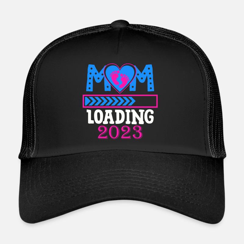 Mama loading 2023, werdende Mutter 2023 Trucker Cap