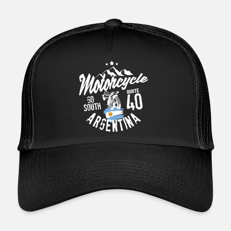 Motorcycle road trip Argentina Trucker Cap