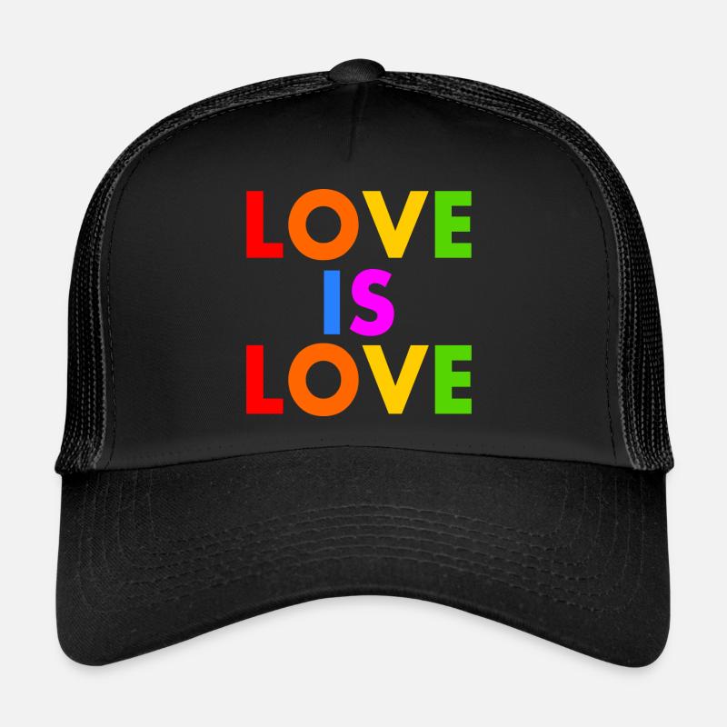 Love is love Casquette trucker 