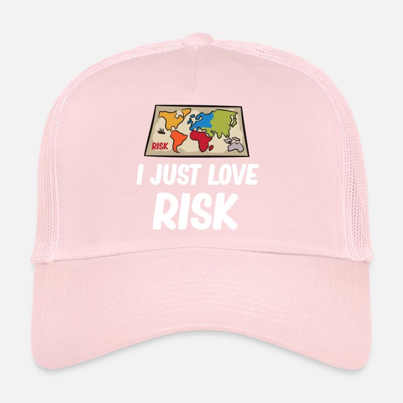 Risk - I just love risk Trucker Cap