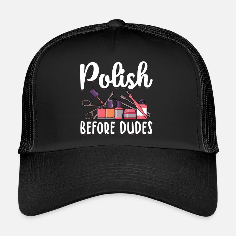 Painted fingernails Trucker Cap