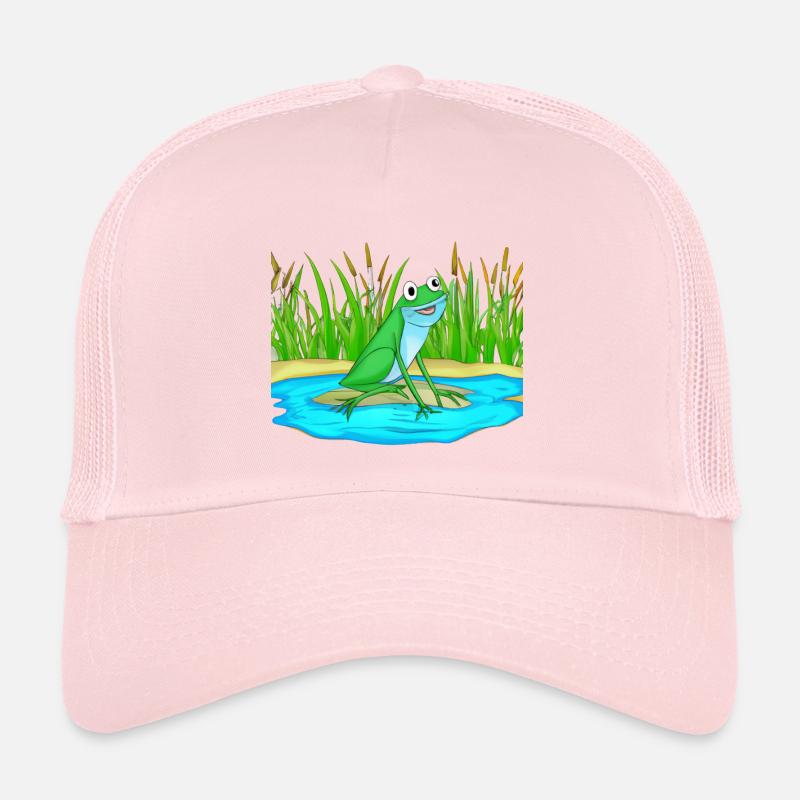 Frog Water Pond Trucker Cap