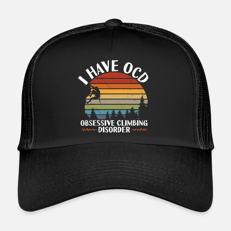 Climb - Trucker Cap - black/black