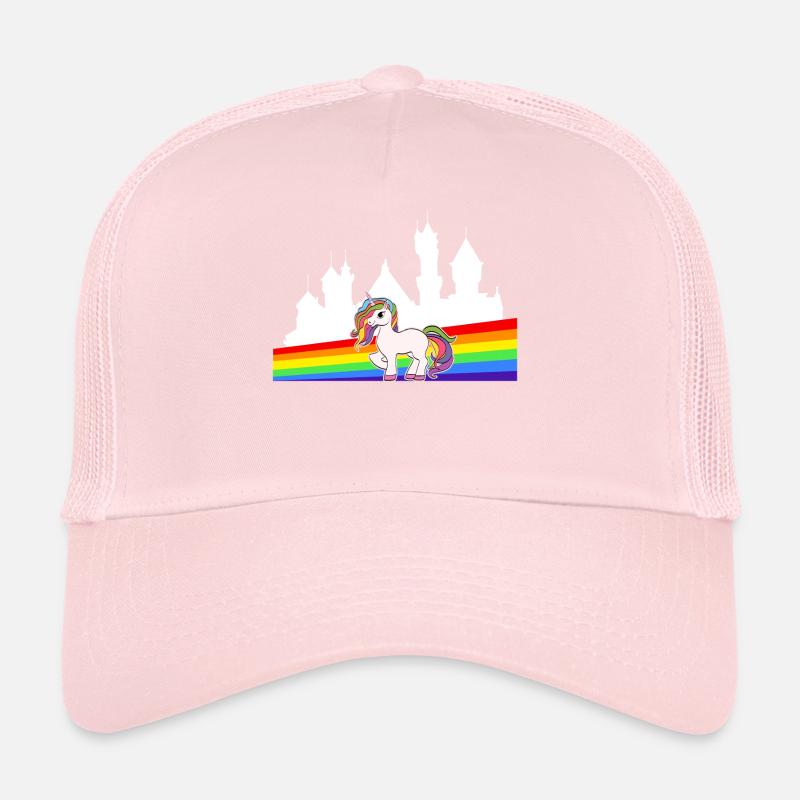 Märchenzauber Bunte Mythos Sammlung Einhorn Trucker Cap