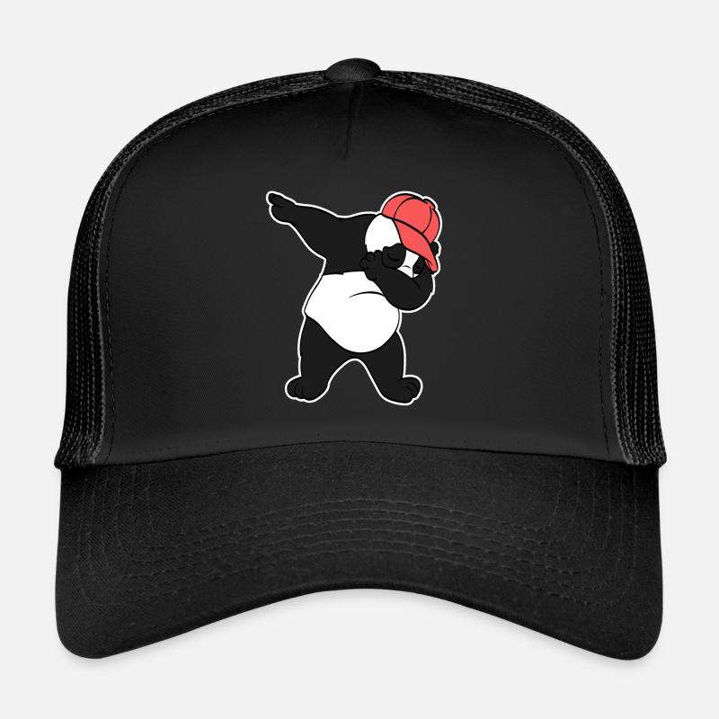 Mignon Panda Swagger Donn Tee pour the amoureux Casquette trucker 