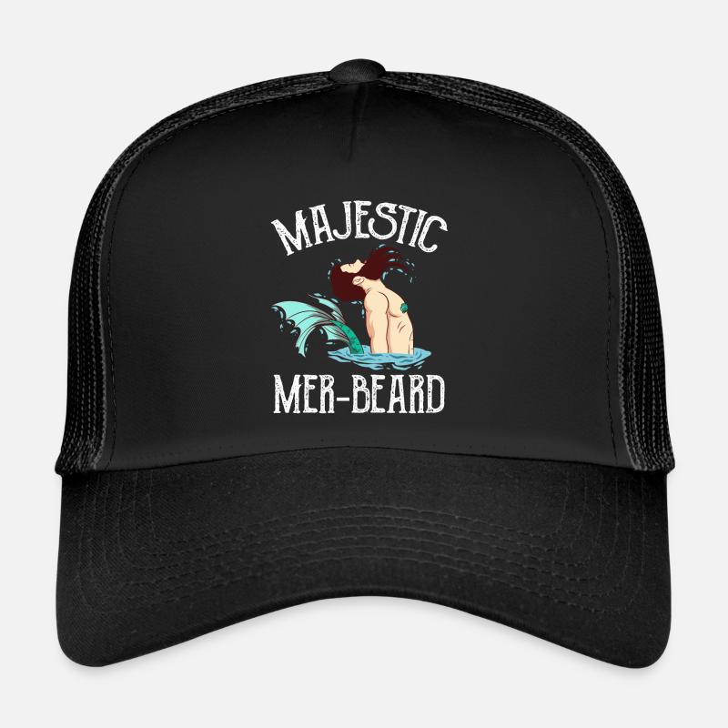 Soin du visage au poisson Heard Beard Moustache Casquette trucker 