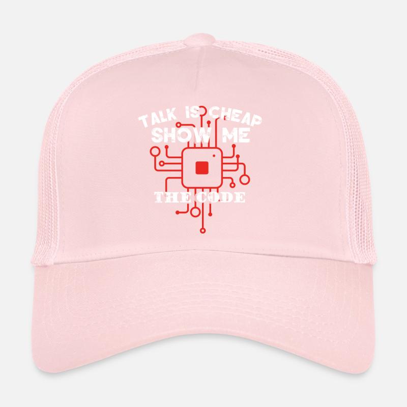 Funny Coding Women Coder Trucker Cap