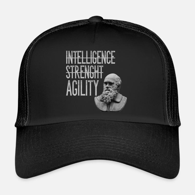 Charles Darwin Agility Agility Adaptable Trucker Cap