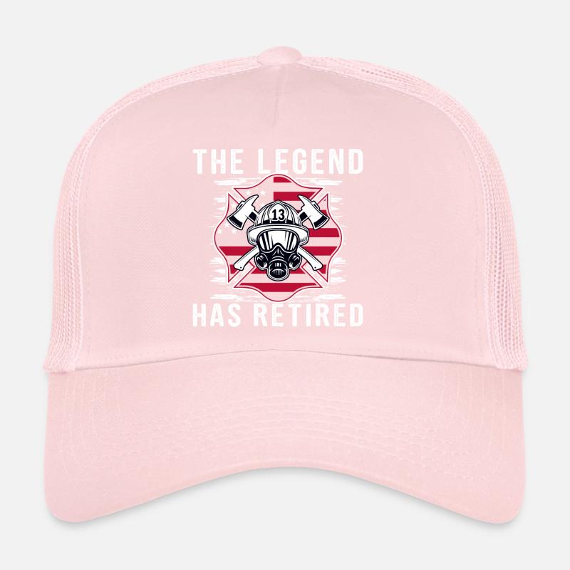 Firefighter retires, pensioner fire brigade Trucker Cap