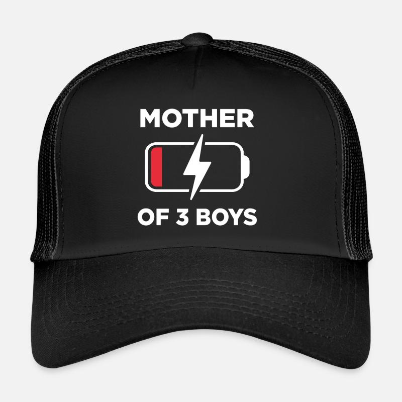 Mutter von 3 Jungen Trucker Cap