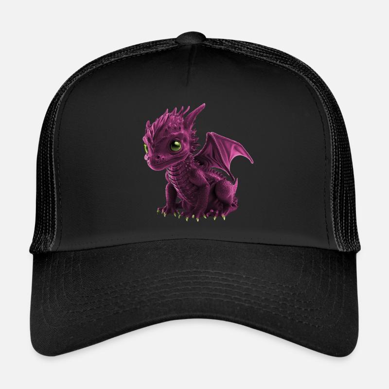 Bébé Dragon Rose Casquette trucker 
