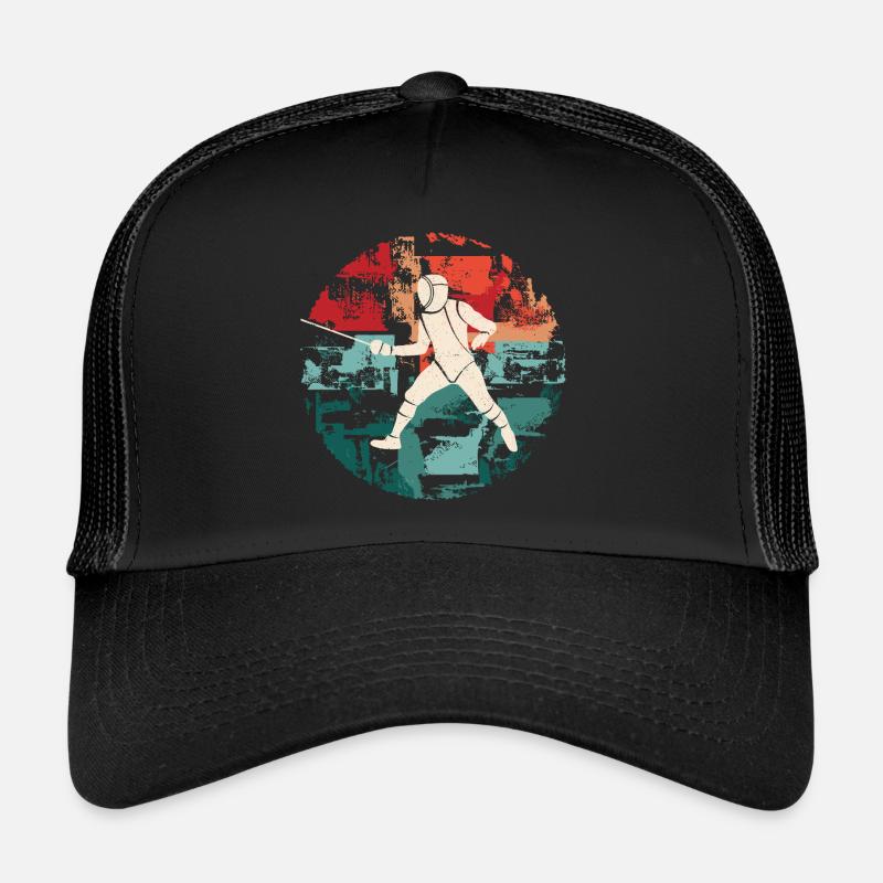 Clôture Clôture Escrimeur Casquette trucker 