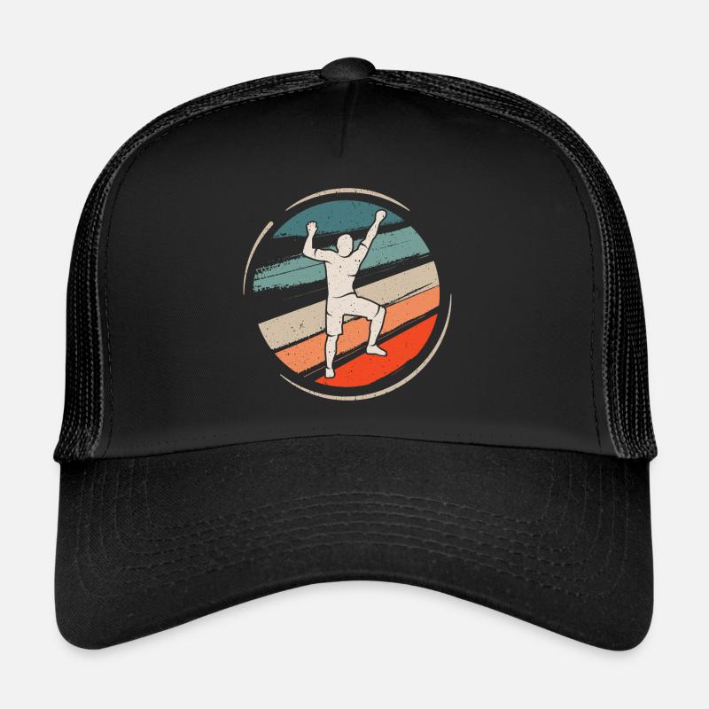 Climbing Vintage Bouldering Climbing Climber Trucker Cap