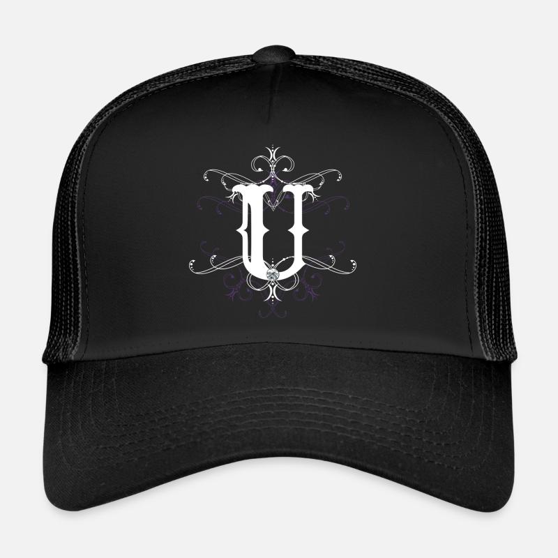 Letter U Letter U Trucker Cap