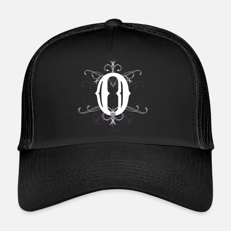 Buchstabe O Buchstabe-O Trucker Cap