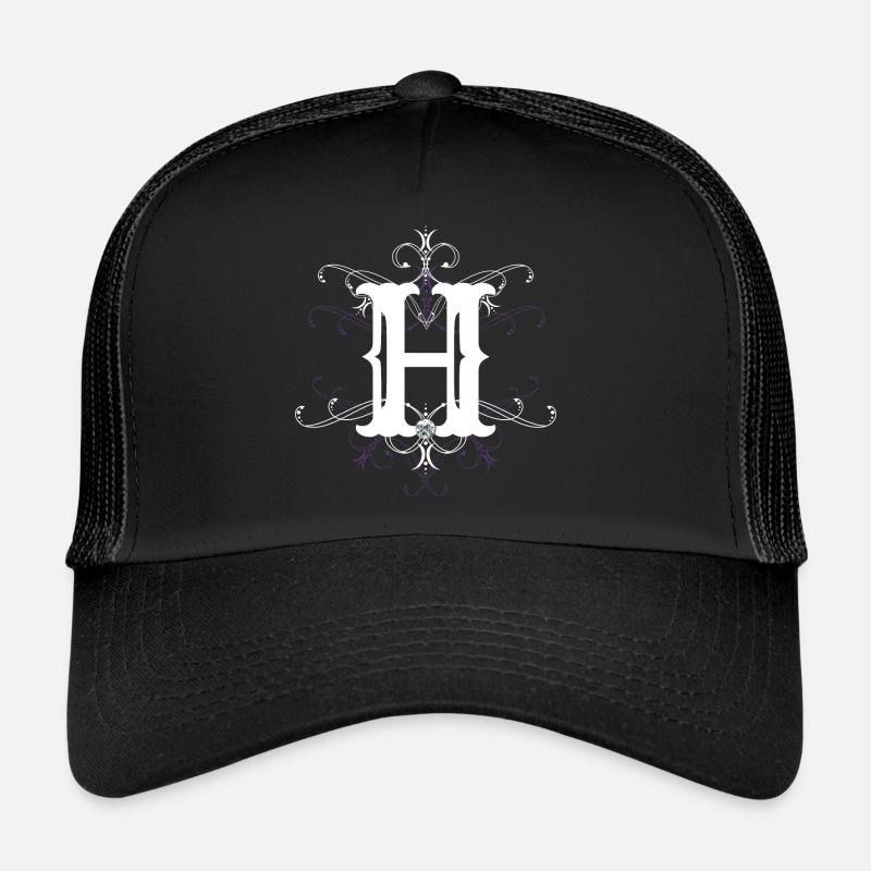 Buchstabe H Buchstabe-H Trucker Cap