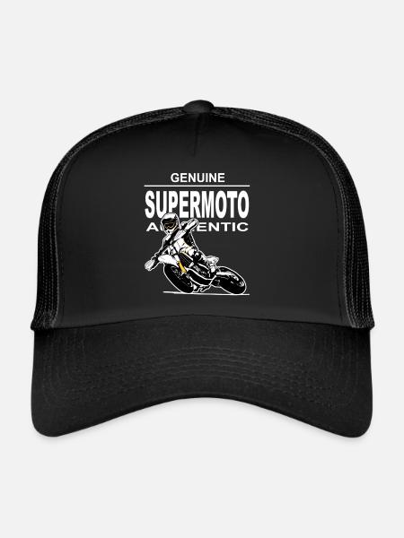 Supermoto - Trucker Cap - black/black - Front