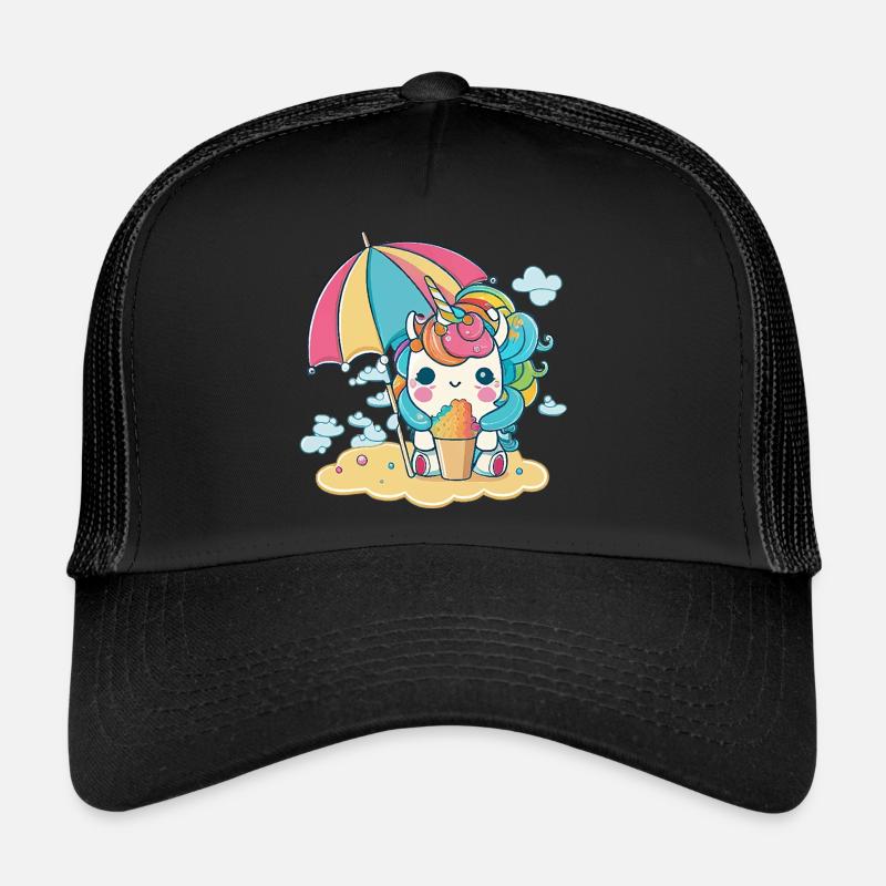 Eiscreme Einhorn - Die süßeste Versuchung Trucker Cap