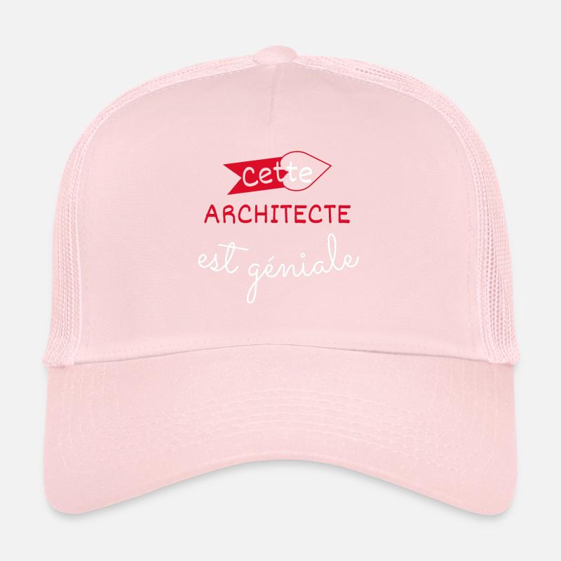 Cette architecte est géniale Casquette trucker 