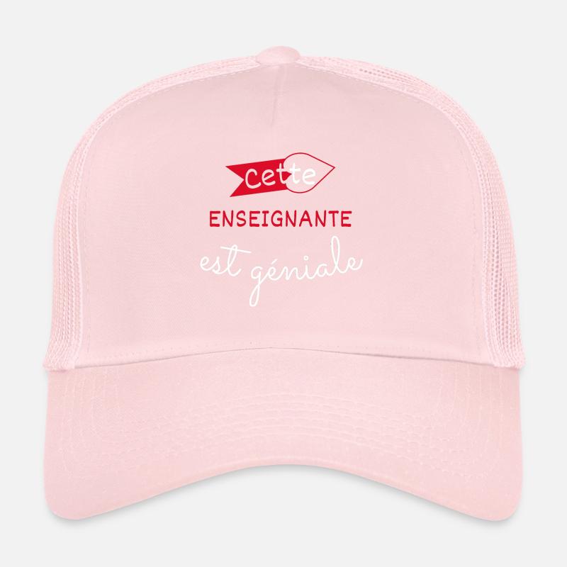 Cette enseignante est géniale Casquette trucker 