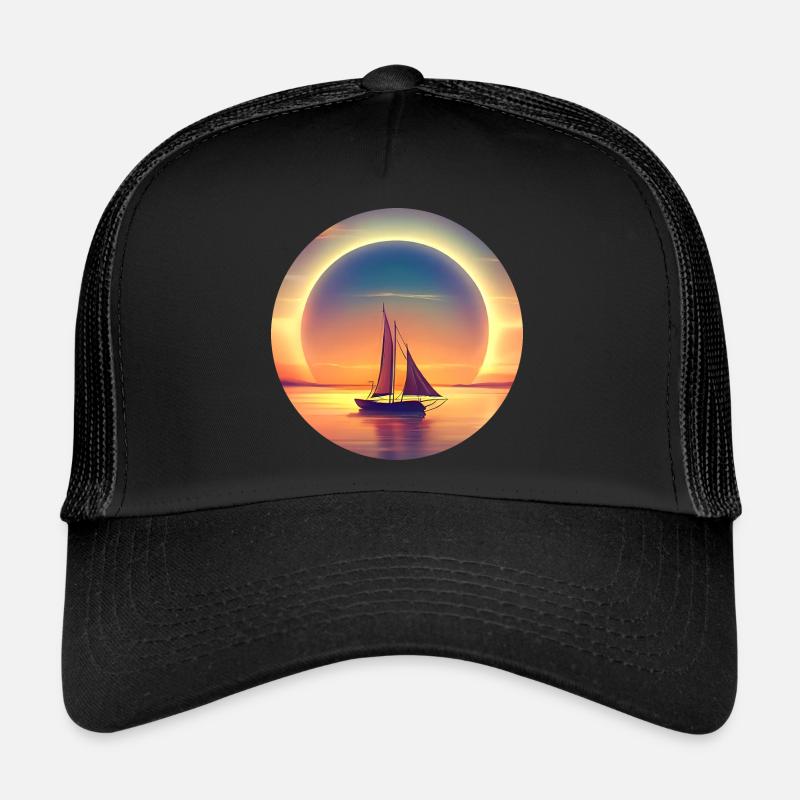 Sailing into the sunset Trucker Cap