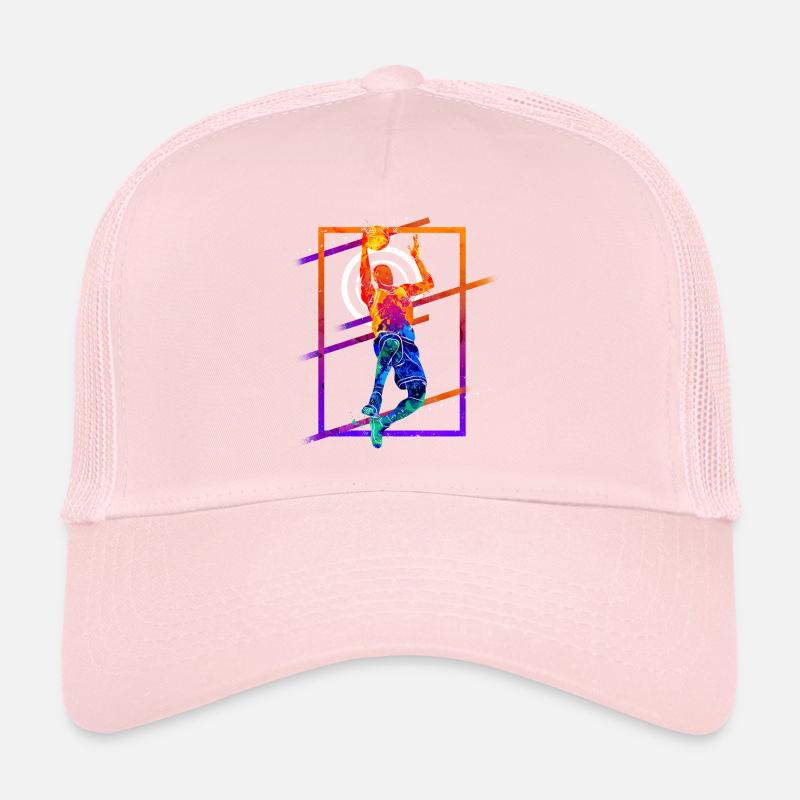 Basketteur Basketteur Vintage Coloré Casquette trucker 