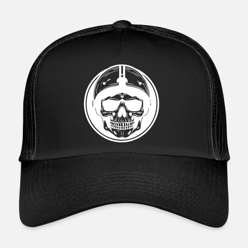 Biker Totenkopf Trucker Cap