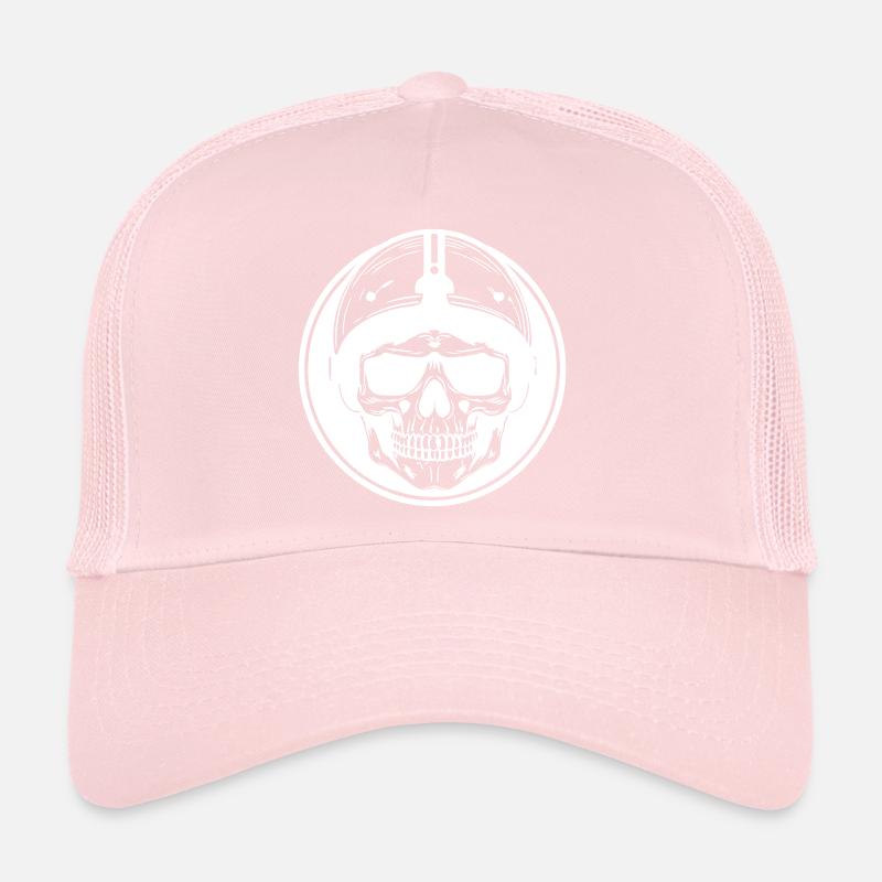 Crâne de motard Casquette trucker 