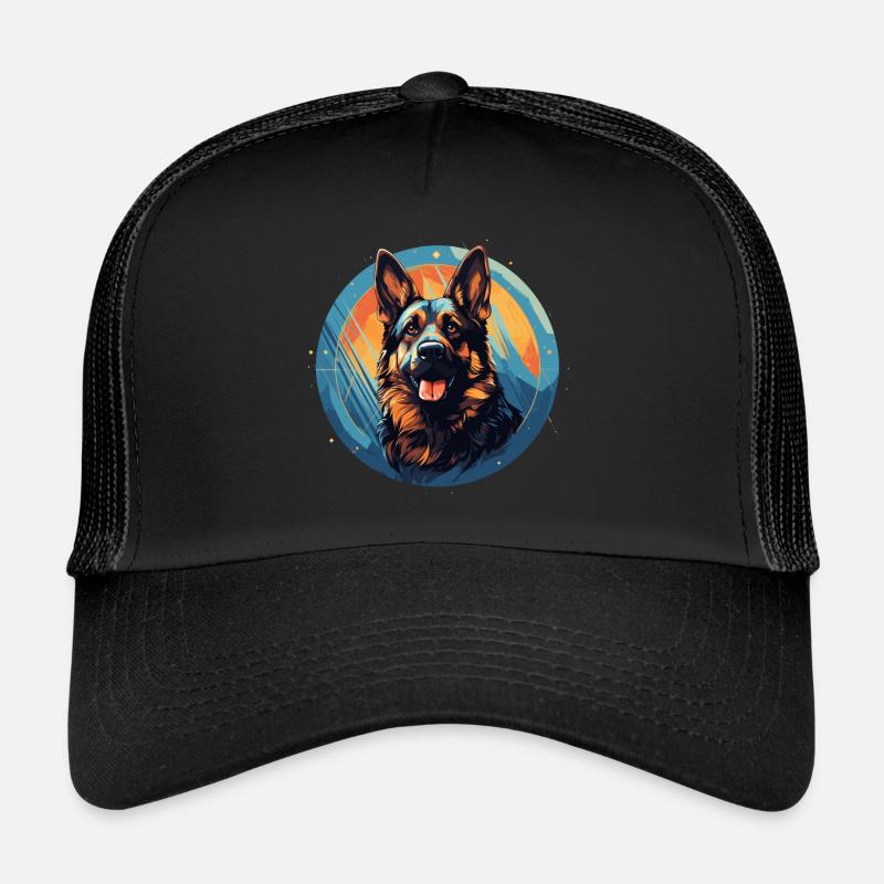German Shepherd Trucker Cap
