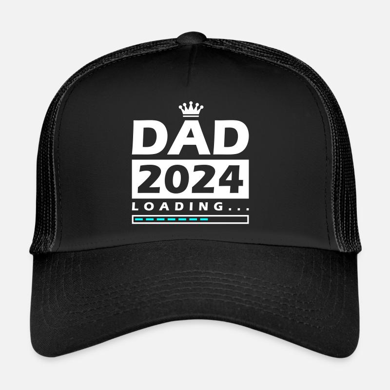 Dad 2024 Loading Papa Trucker Cap