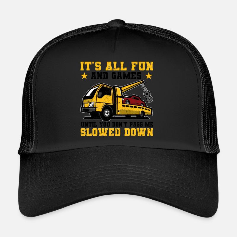 Abschleppwagen | Abschlepper Auto Panne Geschenke Trucker Cap
