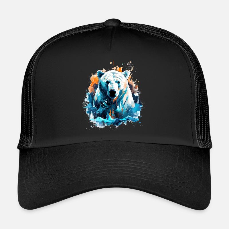 Ours polaire Casquette trucker 