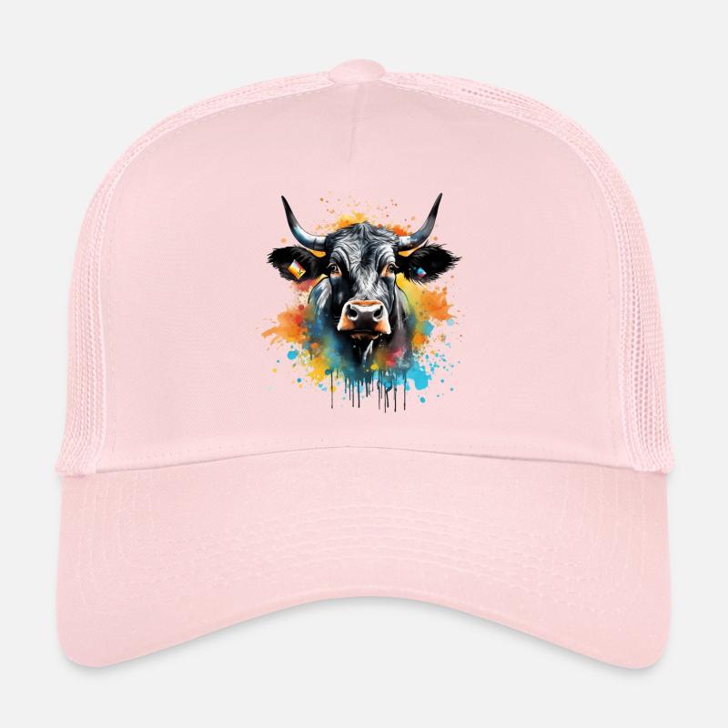 Eringer, vache d'hérens suisse Casquette trucker 