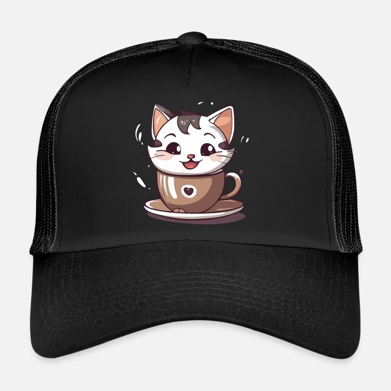 Chatcolate #1 - Trucker Cap - black/black