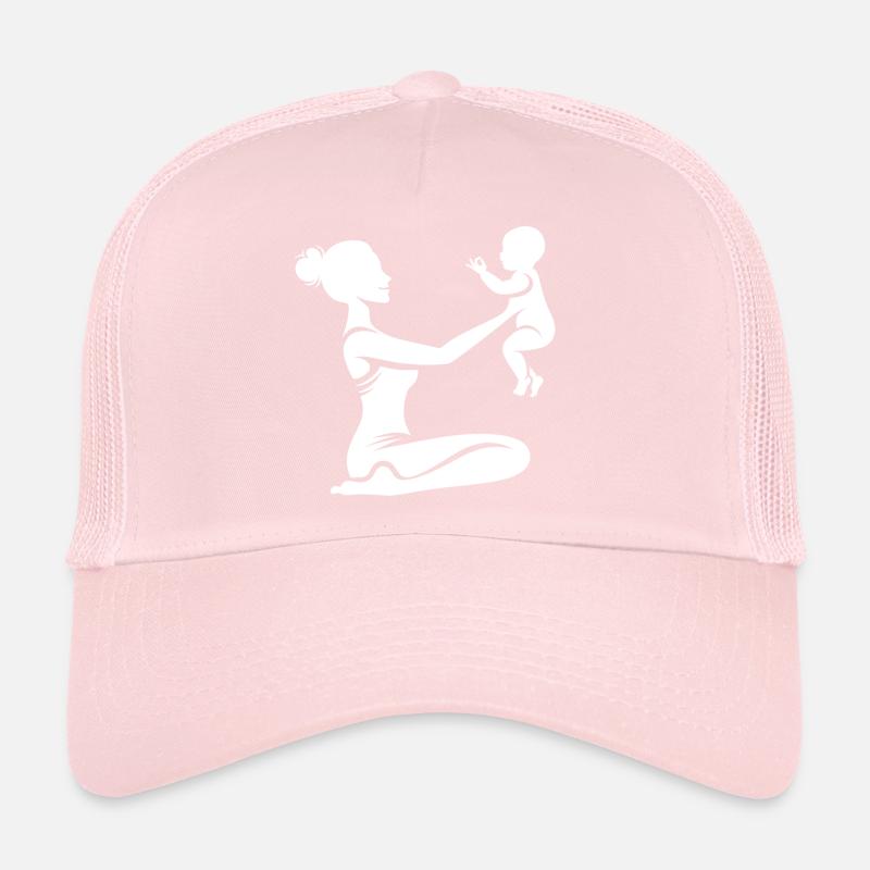 Yoga avec bébé Casquette trucker 