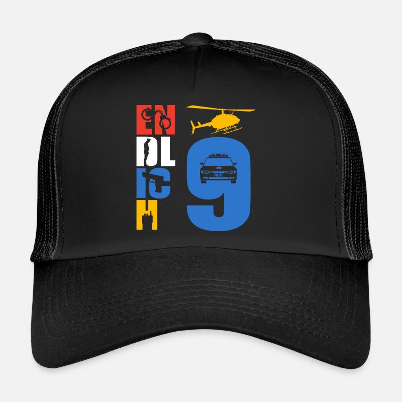 Enfin 9 policiers Casquette trucker 