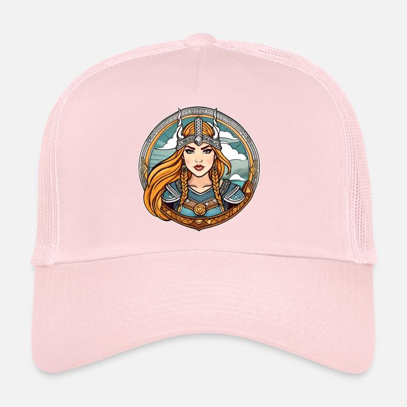 Fière Viking Germanin Shieldmaiden Casquette trucker 