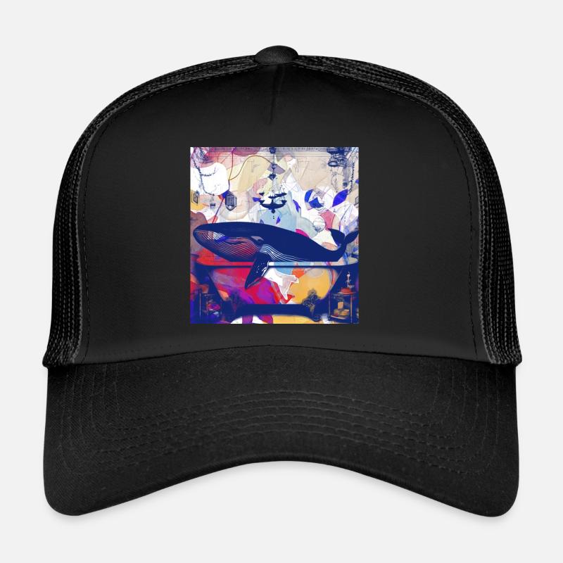 Graffiti, Badezimmer, Bad, Malerei, bunt,wal Trucker Cap