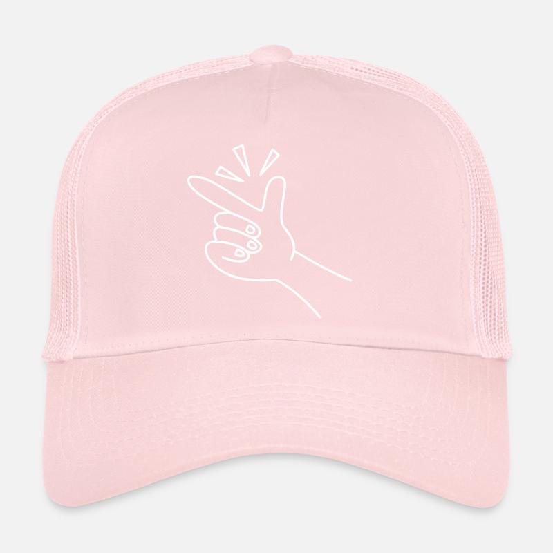 Finger Hand Gesture Trucker Cap
