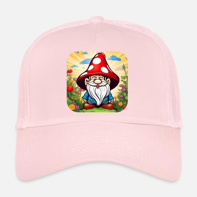 Cute Toadstool Leprechaun Trucker Cap