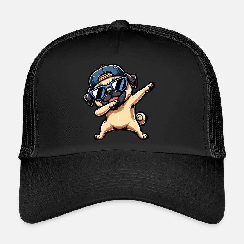 Cooler Mops Dab Pose Lustig Trucker Cap